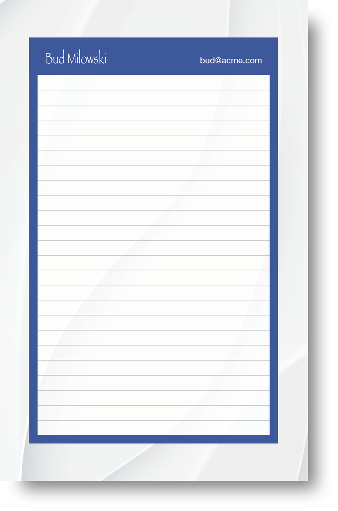 Abstract Design Note Pad 100C3