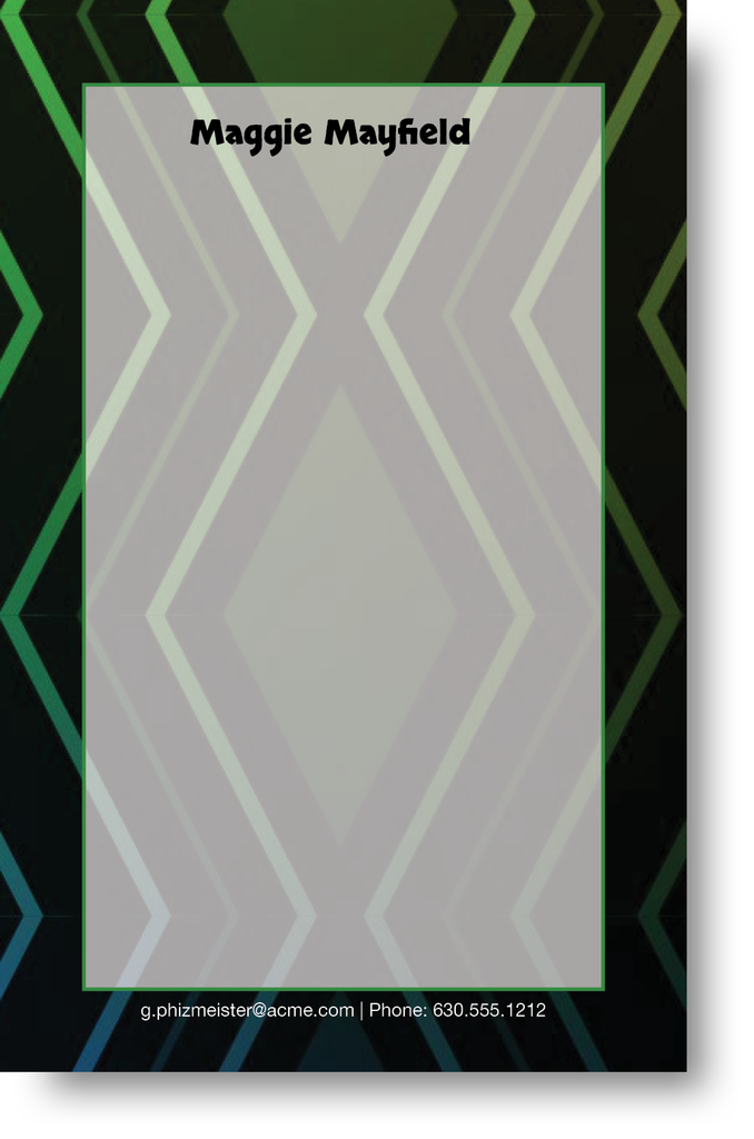 Abstract Design Note Pad 100C7