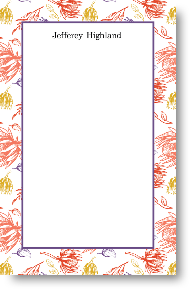 Floral Patterns Design Note Pad 200C5