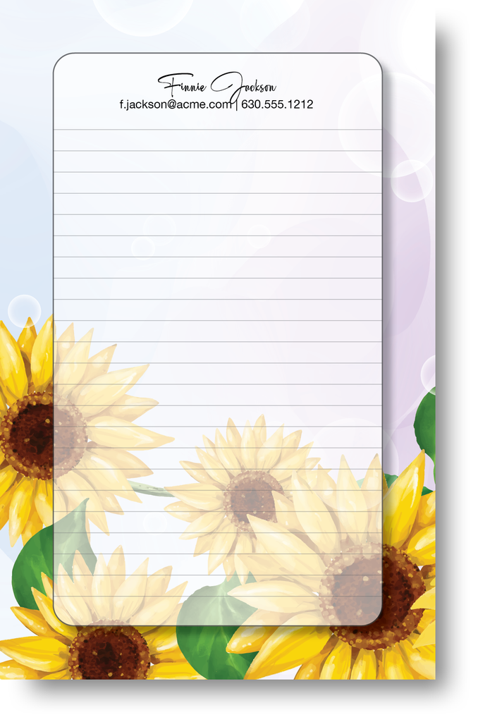 Watercolor Design Note Pad 400C7