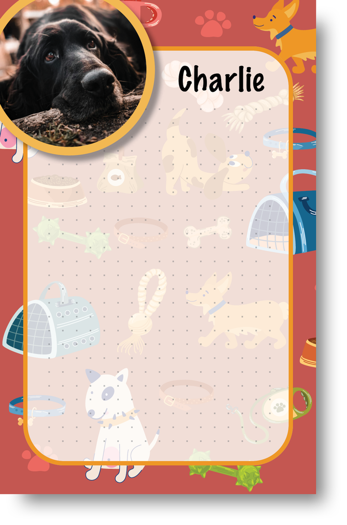 Favorite Pet Design Note Pad 600C2